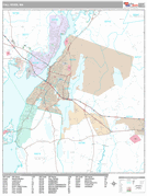 Fall River Digital Map Premium Style